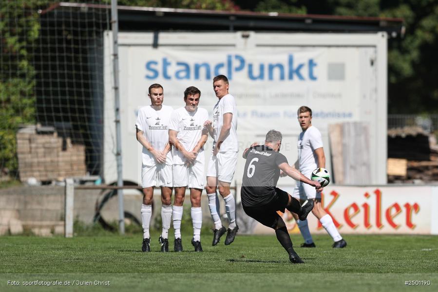 Sportgelände, Gemünden, 17.08.2025, sport, action, BFV, Fussball, 5. Spieltag, Kreisliga Würzburg Gr. 2, TUS, FCGS, TuS Frammersbach II, FV Gemünden/Seifriedsburg - Bild-ID: 2501190 Sportgelände, Gemünden, 17.08.2025, sport, action, BFV, Fussball, 5. Spieltag, Kreisliga Würzburg Gr. 2, TUS, FCGS, TuS Frammersbach II, FV Gemünden/Seifriedsburg - Bild-ID: 2501190