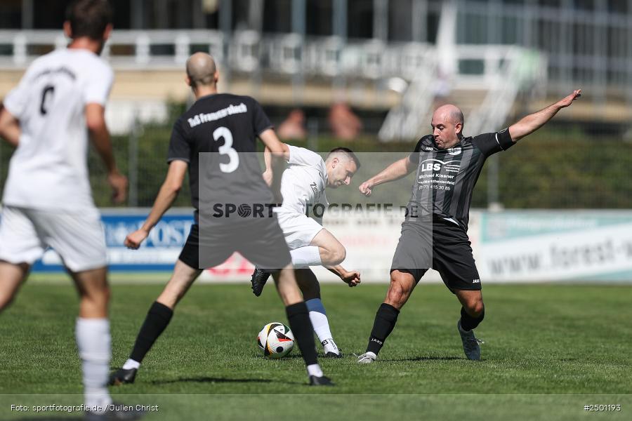 Sportgelände, Gemünden, 17.08.2025, sport, action, BFV, Fussball, 5. Spieltag, Kreisliga Würzburg Gr. 2, TUS, FCGS, TuS Frammersbach II, FV Gemünden/Seifriedsburg - Bild-ID: 2501193 Sportgelände, Gemünden, 17.08.2025, sport, action, BFV, Fussball, 5. Spieltag, Kreisliga Würzburg Gr. 2, TUS, FCGS, TuS Frammersbach II, FV Gemünden/Seifriedsburg - Bild-ID: 2501193