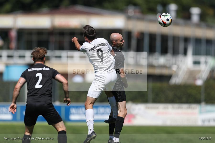 Sportgelände, Gemünden, 17.08.2025, sport, action, BFV, Fussball, 5. Spieltag, Kreisliga Würzburg Gr. 2, TUS, FCGS, TuS Frammersbach II, FV Gemünden/Seifriedsburg - Bild-ID: 2501210 Sportgelände, Gemünden, 17.08.2025, sport, action, BFV, Fussball, 5. Spieltag, Kreisliga Würzburg Gr. 2, TUS, FCGS, TuS Frammersbach II, FV Gemünden/Seifriedsburg - Bild-ID: 2501210