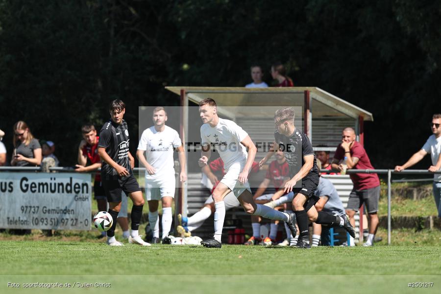 Sportgelände, Gemünden, 17.08.2025, sport, action, BFV, Fussball, 5. Spieltag, Kreisliga Würzburg Gr. 2, TUS, FCGS, TuS Frammersbach II, FV Gemünden/Seifriedsburg - Bild-ID: 2501217 Sportgelände, Gemünden, 17.08.2025, sport, action, BFV, Fussball, 5. Spieltag, Kreisliga Würzburg Gr. 2, TUS, FCGS, TuS Frammersbach II, FV Gemünden/Seifriedsburg - Bild-ID: 2501217