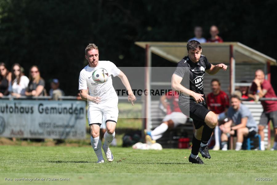 Sportgelände, Gemünden, 17.08.2025, sport, action, BFV, Fussball, 5. Spieltag, Kreisliga Würzburg Gr. 2, TUS, FCGS, TuS Frammersbach II, FV Gemünden/Seifriedsburg - Bild-ID: 2501226 Sportgelände, Gemünden, 17.08.2025, sport, action, BFV, Fussball, 5. Spieltag, Kreisliga Würzburg Gr. 2, TUS, FCGS, TuS Frammersbach II, FV Gemünden/Seifriedsburg - Bild-ID: 2501226