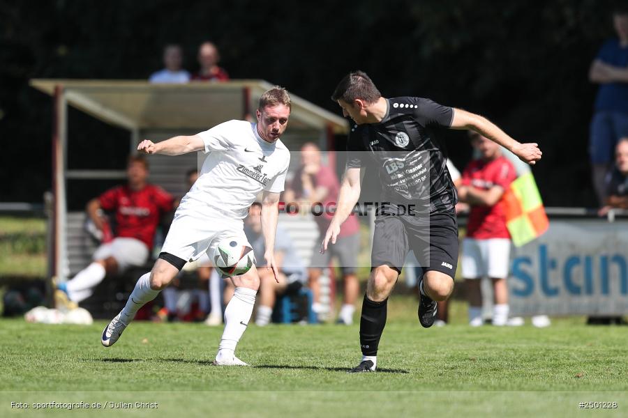 Sportgelände, Gemünden, 17.08.2025, sport, action, BFV, Fussball, 5. Spieltag, Kreisliga Würzburg Gr. 2, TUS, FCGS, TuS Frammersbach II, FV Gemünden/Seifriedsburg - Bild-ID: 2501228 Sportgelände, Gemünden, 17.08.2025, sport, action, BFV, Fussball, 5. Spieltag, Kreisliga Würzburg Gr. 2, TUS, FCGS, TuS Frammersbach II, FV Gemünden/Seifriedsburg - Bild-ID: 2501228