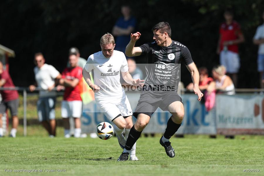 Sportgelände, Gemünden, 17.08.2025, sport, action, BFV, Fussball, 5. Spieltag, Kreisliga Würzburg Gr. 2, TUS, FCGS, TuS Frammersbach II, FV Gemünden/Seifriedsburg - Bild-ID: 2501229