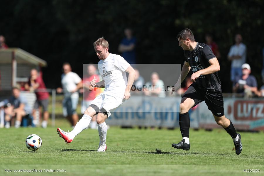 Sportgelände, Gemünden, 17.08.2025, sport, action, BFV, Fussball, 5. Spieltag, Kreisliga Würzburg Gr. 2, TUS, FCGS, TuS Frammersbach II, FV Gemünden/Seifriedsburg - Bild-ID: 2501230 Sportgelände, Gemünden, 17.08.2025, sport, action, BFV, Fussball, 5. Spieltag, Kreisliga Würzburg Gr. 2, TUS, FCGS, TuS Frammersbach II, FV Gemünden/Seifriedsburg - Bild-ID: 2501230