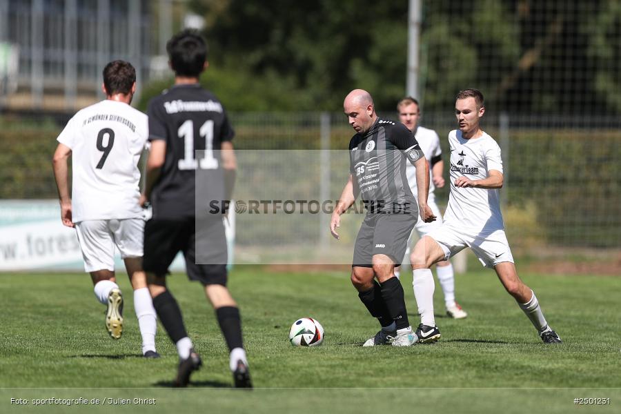 Sportgelände, Gemünden, 17.08.2025, sport, action, BFV, Fussball, 5. Spieltag, Kreisliga Würzburg Gr. 2, TUS, FCGS, TuS Frammersbach II, FV Gemünden/Seifriedsburg - Bild-ID: 2501231 Sportgelände, Gemünden, 17.08.2025, sport, action, BFV, Fussball, 5. Spieltag, Kreisliga Würzburg Gr. 2, TUS, FCGS, TuS Frammersbach II, FV Gemünden/Seifriedsburg - Bild-ID: 2501231