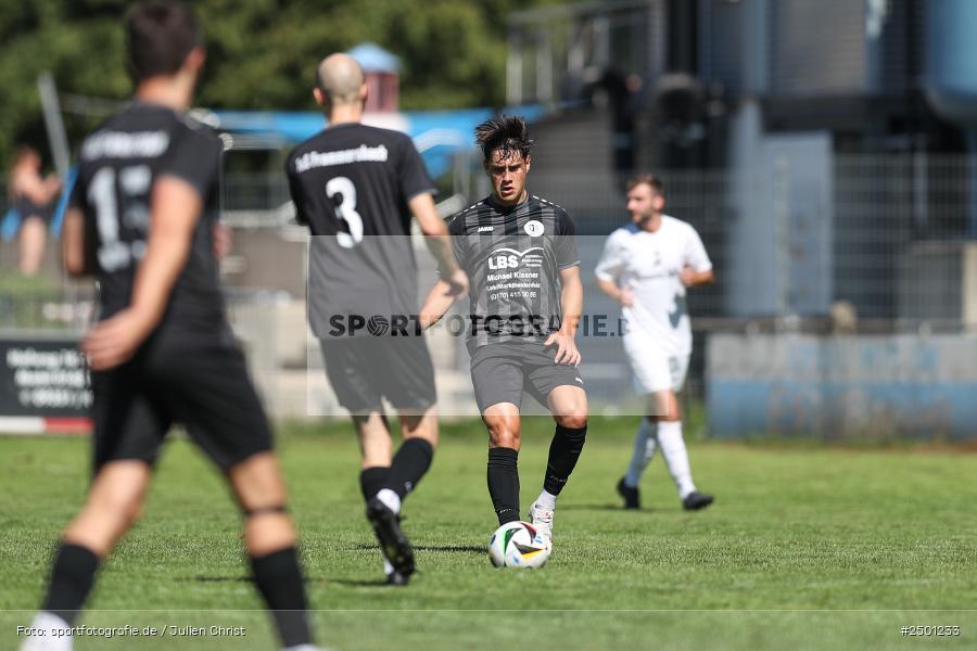 Sportgelände, Gemünden, 17.08.2025, sport, action, BFV, Fussball, 5. Spieltag, Kreisliga Würzburg Gr. 2, TUS, FCGS, TuS Frammersbach II, FV Gemünden/Seifriedsburg - Bild-ID: 2501233 Sportgelände, Gemünden, 17.08.2025, sport, action, BFV, Fussball, 5. Spieltag, Kreisliga Würzburg Gr. 2, TUS, FCGS, TuS Frammersbach II, FV Gemünden/Seifriedsburg - Bild-ID: 2501233