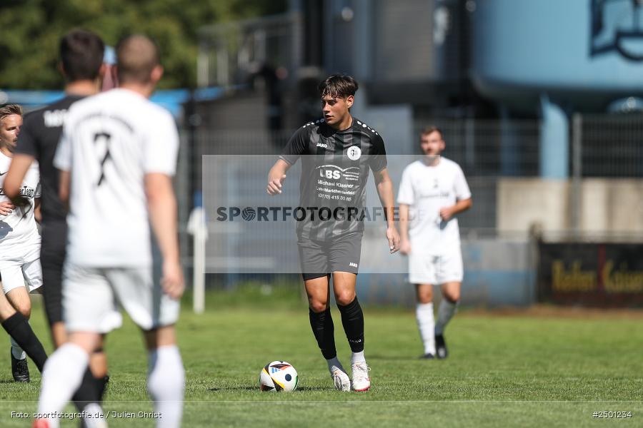 Sportgelände, Gemünden, 17.08.2025, sport, action, BFV, Fussball, 5. Spieltag, Kreisliga Würzburg Gr. 2, TUS, FCGS, TuS Frammersbach II, FV Gemünden/Seifriedsburg - Bild-ID: 2501234 Sportgelände, Gemünden, 17.08.2025, sport, action, BFV, Fussball, 5. Spieltag, Kreisliga Würzburg Gr. 2, TUS, FCGS, TuS Frammersbach II, FV Gemünden/Seifriedsburg - Bild-ID: 2501234