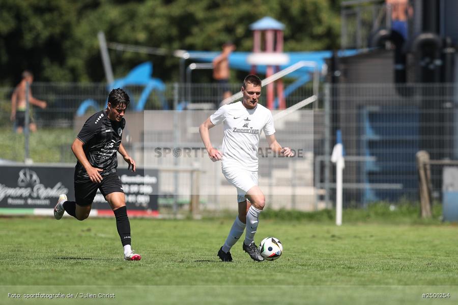 Sportgelände, Gemünden, 17.08.2025, sport, action, BFV, Fussball, 5. Spieltag, Kreisliga Würzburg Gr. 2, TUS, FCGS, TuS Frammersbach II, FV Gemünden/Seifriedsburg - Bild-ID: 2501254 Sportgelände, Gemünden, 17.08.2025, sport, action, BFV, Fussball, 5. Spieltag, Kreisliga Würzburg Gr. 2, TUS, FCGS, TuS Frammersbach II, FV Gemünden/Seifriedsburg - Bild-ID: 2501254