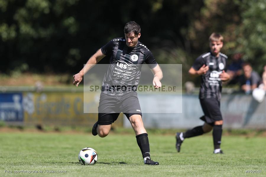 Sportgelände, Gemünden, 17.08.2025, sport, action, BFV, Fussball, 5. Spieltag, Kreisliga Würzburg Gr. 2, TUS, FCGS, TuS Frammersbach II, FV Gemünden/Seifriedsburg - Bild-ID: 2501257 Sportgelände, Gemünden, 17.08.2025, sport, action, BFV, Fussball, 5. Spieltag, Kreisliga Würzburg Gr. 2, TUS, FCGS, TuS Frammersbach II, FV Gemünden/Seifriedsburg - Bild-ID: 2501257