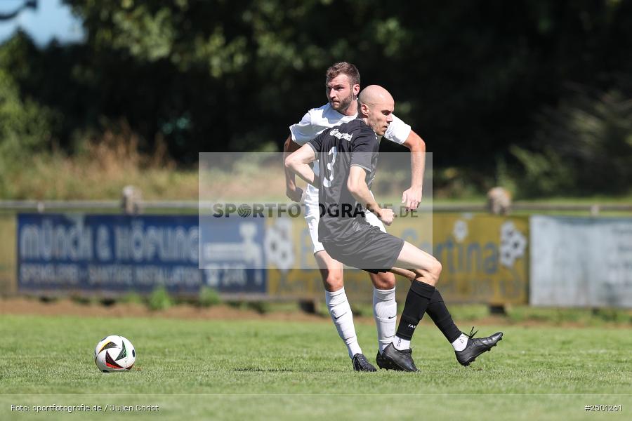 Sportgelände, Gemünden, 17.08.2025, sport, action, BFV, Fussball, 5. Spieltag, Kreisliga Würzburg Gr. 2, TUS, FCGS, TuS Frammersbach II, FV Gemünden/Seifriedsburg - Bild-ID: 2501261 Sportgelände, Gemünden, 17.08.2025, sport, action, BFV, Fussball, 5. Spieltag, Kreisliga Würzburg Gr. 2, TUS, FCGS, TuS Frammersbach II, FV Gemünden/Seifriedsburg - Bild-ID: 2501261