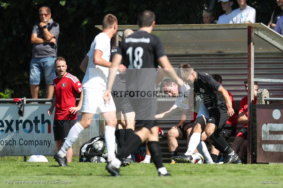 Sportgelände, Gemünden, 17.08.2025, sport, action, BFV, Fussball, 5. Spieltag, Kreisliga Würzburg Gr. 2, TUS, FCGS, TuS Frammersbach II, FV Gemünden/Seifriedsburg - Bild-ID: 2501264 Sportgelände, Gemünden, 17.08.2025, sport, action, BFV, Fussball, 5. Spieltag, Kreisliga Würzburg Gr. 2, TUS, FCGS, TuS Frammersbach II, FV Gemünden/Seifriedsburg - Bild-ID: 2501264