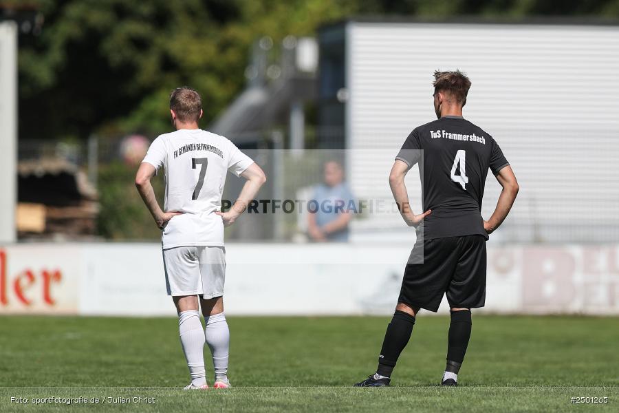 Sportgelände, Gemünden, 17.08.2025, sport, action, BFV, Fussball, 5. Spieltag, Kreisliga Würzburg Gr. 2, TUS, FCGS, TuS Frammersbach II, FV Gemünden/Seifriedsburg - Bild-ID: 2501265 Sportgelände, Gemünden, 17.08.2025, sport, action, BFV, Fussball, 5. Spieltag, Kreisliga Würzburg Gr. 2, TUS, FCGS, TuS Frammersbach II, FV Gemünden/Seifriedsburg - Bild-ID: 2501265