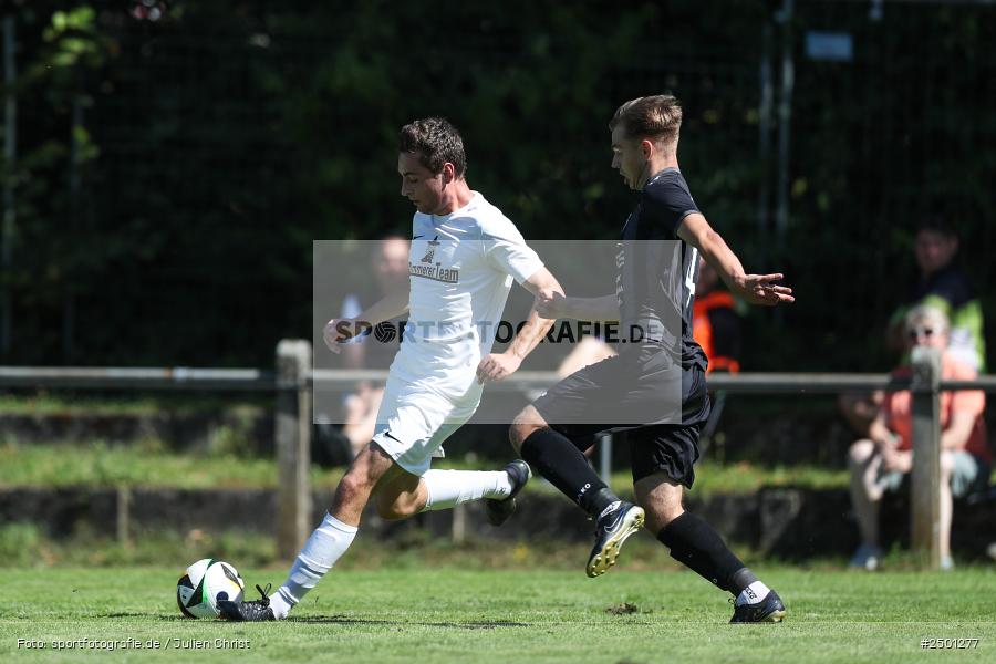 Sportgelände, Gemünden, 17.08.2025, sport, action, BFV, Fussball, 5. Spieltag, Kreisliga Würzburg Gr. 2, TUS, FCGS, TuS Frammersbach II, FV Gemünden/Seifriedsburg - Bild-ID: 2501277 Sportgelände, Gemünden, 17.08.2025, sport, action, BFV, Fussball, 5. Spieltag, Kreisliga Würzburg Gr. 2, TUS, FCGS, TuS Frammersbach II, FV Gemünden/Seifriedsburg - Bild-ID: 2501277