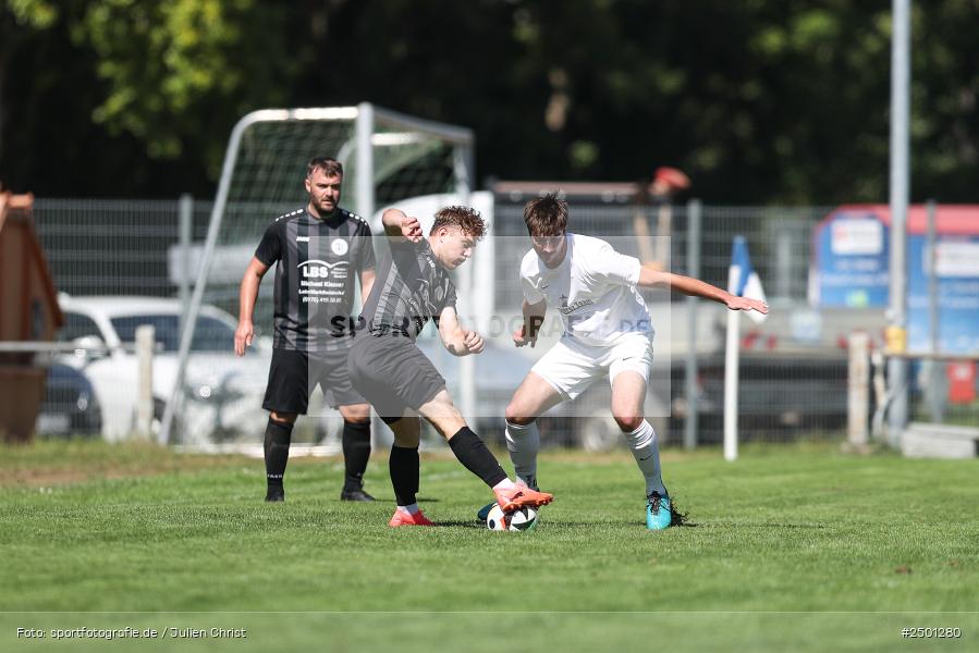 Sportgelände, Gemünden, 17.08.2025, sport, action, BFV, Fussball, 5. Spieltag, Kreisliga Würzburg Gr. 2, TUS, FCGS, TuS Frammersbach II, FV Gemünden/Seifriedsburg - Bild-ID: 2501280 Sportgelände, Gemünden, 17.08.2025, sport, action, BFV, Fussball, 5. Spieltag, Kreisliga Würzburg Gr. 2, TUS, FCGS, TuS Frammersbach II, FV Gemünden/Seifriedsburg - Bild-ID: 2501280