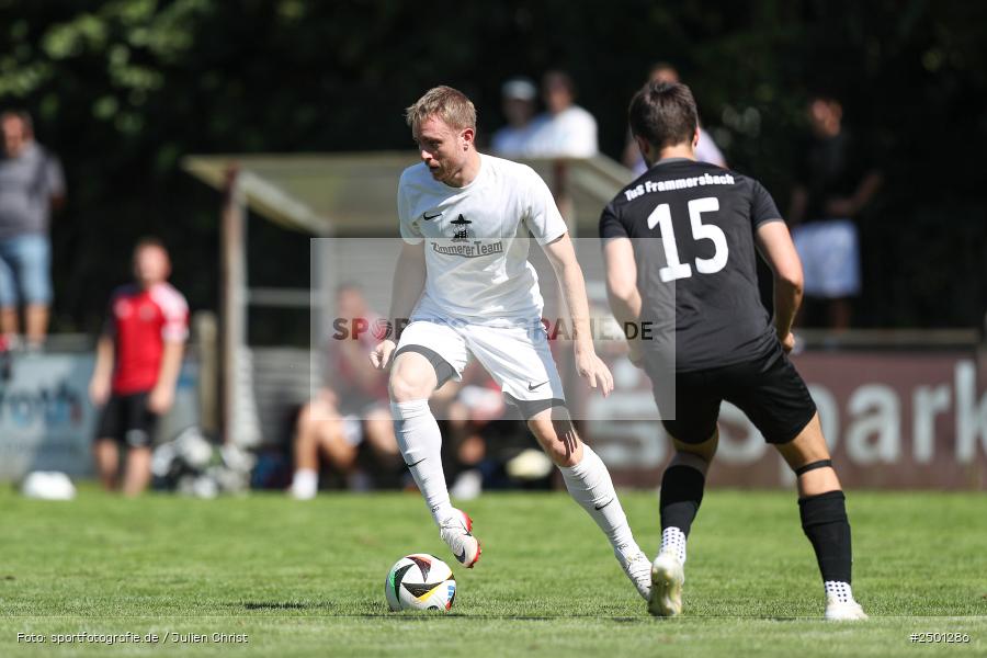 Sportgelände, Gemünden, 17.08.2025, sport, action, BFV, Fussball, 5. Spieltag, Kreisliga Würzburg Gr. 2, TUS, FCGS, TuS Frammersbach II, FV Gemünden/Seifriedsburg - Bild-ID: 2501286 Sportgelände, Gemünden, 17.08.2025, sport, action, BFV, Fussball, 5. Spieltag, Kreisliga Würzburg Gr. 2, TUS, FCGS, TuS Frammersbach II, FV Gemünden/Seifriedsburg - Bild-ID: 2501286