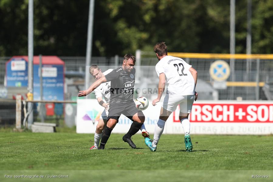 Sportgelände, Gemünden, 17.08.2025, sport, action, BFV, Fussball, 5. Spieltag, Kreisliga Würzburg Gr. 2, TUS, FCGS, TuS Frammersbach II, FV Gemünden/Seifriedsburg - Bild-ID: 2501290 Sportgelände, Gemünden, 17.08.2025, sport, action, BFV, Fussball, 5. Spieltag, Kreisliga Würzburg Gr. 2, TUS, FCGS, TuS Frammersbach II, FV Gemünden/Seifriedsburg - Bild-ID: 2501290