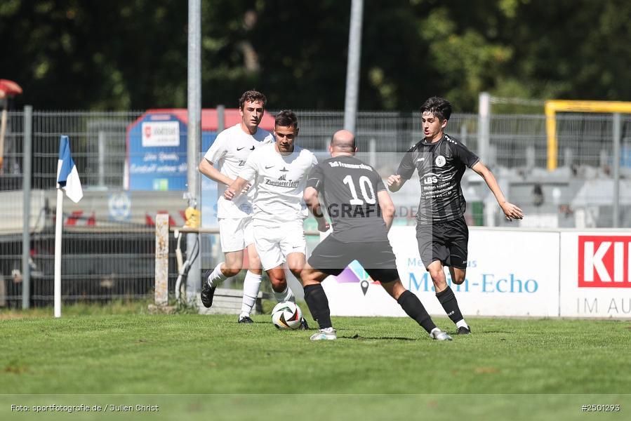 Sportgelände, Gemünden, 17.08.2025, sport, action, BFV, Fussball, 5. Spieltag, Kreisliga Würzburg Gr. 2, TUS, FCGS, TuS Frammersbach II, FV Gemünden/Seifriedsburg - Bild-ID: 2501293 Sportgelände, Gemünden, 17.08.2025, sport, action, BFV, Fussball, 5. Spieltag, Kreisliga Würzburg Gr. 2, TUS, FCGS, TuS Frammersbach II, FV Gemünden/Seifriedsburg - Bild-ID: 2501293