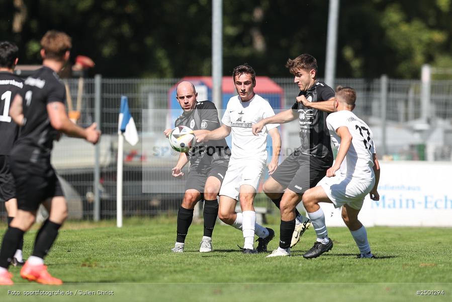 Sportgelände, Gemünden, 17.08.2025, sport, action, BFV, Fussball, 5. Spieltag, Kreisliga Würzburg Gr. 2, TUS, FCGS, TuS Frammersbach II, FV Gemünden/Seifriedsburg - Bild-ID: 2501294 Sportgelände, Gemünden, 17.08.2025, sport, action, BFV, Fussball, 5. Spieltag, Kreisliga Würzburg Gr. 2, TUS, FCGS, TuS Frammersbach II, FV Gemünden/Seifriedsburg - Bild-ID: 2501294