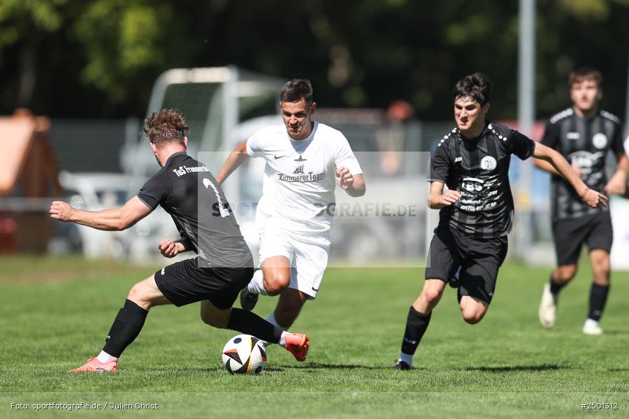 Sportgelände, Gemünden, 17.08.2025, sport, action, BFV, Fussball, 5. Spieltag, Kreisliga Würzburg Gr. 2, TUS, FCGS, TuS Frammersbach II, FV Gemünden/Seifriedsburg - Bild-ID: 2501312 Sportgelände, Gemünden, 17.08.2025, sport, action, BFV, Fussball, 5. Spieltag, Kreisliga Würzburg Gr. 2, TUS, FCGS, TuS Frammersbach II, FV Gemünden/Seifriedsburg - Bild-ID: 2501312