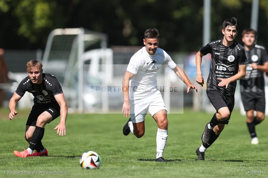 Sportgelände, Gemünden, 17.08.2025, sport, action, BFV, Fussball, 5. Spieltag, Kreisliga Würzburg Gr. 2, TUS, FCGS, TuS Frammersbach II, FV Gemünden/Seifriedsburg - Bild-ID: 2501314 Sportgelände, Gemünden, 17.08.2025, sport, action, BFV, Fussball, 5. Spieltag, Kreisliga Würzburg Gr. 2, TUS, FCGS, TuS Frammersbach II, FV Gemünden/Seifriedsburg - Bild-ID: 2501314