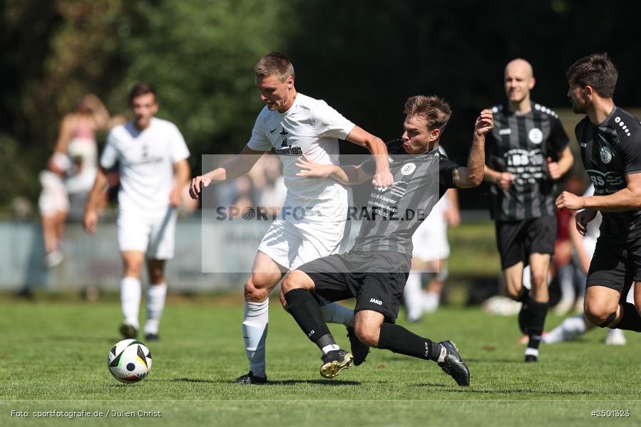 Sportgelände, Gemünden, 17.08.2025, sport, action, BFV, Fussball, 5. Spieltag, Kreisliga Würzburg Gr. 2, TUS, FCGS, TuS Frammersbach II, FV Gemünden/Seifriedsburg - Bild-ID: 2501323 Sportgelände, Gemünden, 17.08.2025, sport, action, BFV, Fussball, 5. Spieltag, Kreisliga Würzburg Gr. 2, TUS, FCGS, TuS Frammersbach II, FV Gemünden/Seifriedsburg - Bild-ID: 2501323