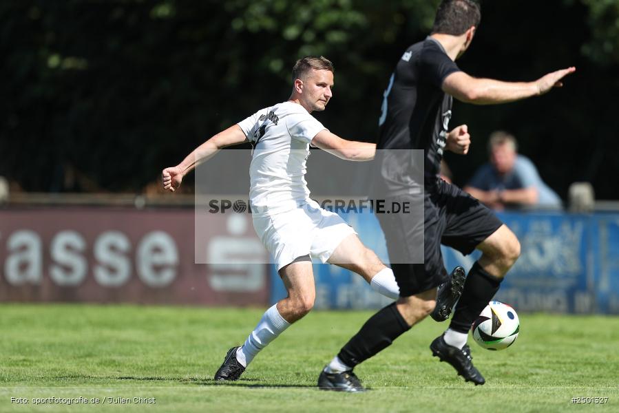 Sportgelände, Gemünden, 17.08.2025, sport, action, BFV, Fussball, 5. Spieltag, Kreisliga Würzburg Gr. 2, TUS, FCGS, TuS Frammersbach II, FV Gemünden/Seifriedsburg - Bild-ID: 2501327 Sportgelände, Gemünden, 17.08.2025, sport, action, BFV, Fussball, 5. Spieltag, Kreisliga Würzburg Gr. 2, TUS, FCGS, TuS Frammersbach II, FV Gemünden/Seifriedsburg - Bild-ID: 2501327