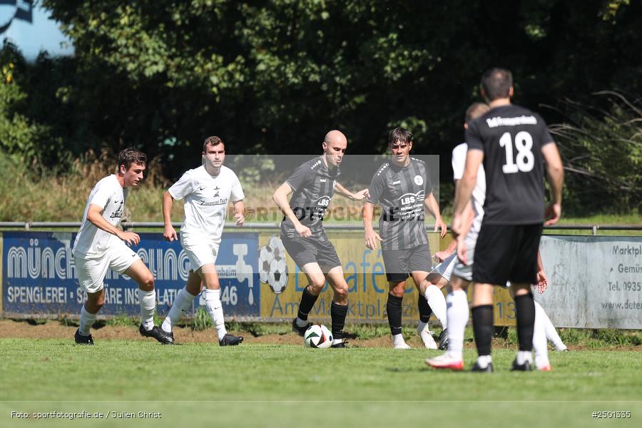 Sportgelände, Gemünden, 17.08.2025, sport, action, BFV, Fussball, 5. Spieltag, Kreisliga Würzburg Gr. 2, TUS, FCGS, TuS Frammersbach II, FV Gemünden/Seifriedsburg - Bild-ID: 2501335 Sportgelände, Gemünden, 17.08.2025, sport, action, BFV, Fussball, 5. Spieltag, Kreisliga Würzburg Gr. 2, TUS, FCGS, TuS Frammersbach II, FV Gemünden/Seifriedsburg - Bild-ID: 2501335