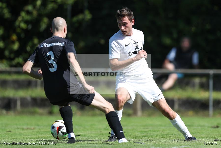 Sportgelände, Gemünden, 17.08.2025, sport, action, BFV, Fussball, 5. Spieltag, Kreisliga Würzburg Gr. 2, TUS, FCGS, TuS Frammersbach II, FV Gemünden/Seifriedsburg - Bild-ID: 2501345 Sportgelände, Gemünden, 17.08.2025, sport, action, BFV, Fussball, 5. Spieltag, Kreisliga Würzburg Gr. 2, TUS, FCGS, TuS Frammersbach II, FV Gemünden/Seifriedsburg - Bild-ID: 2501345