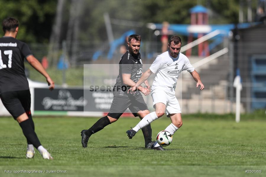 Sportgelände, Gemünden, 17.08.2025, sport, action, BFV, Fussball, 5. Spieltag, Kreisliga Würzburg Gr. 2, TUS, FCGS, TuS Frammersbach II, FV Gemünden/Seifriedsburg - Bild-ID: 2501355 Sportgelände, Gemünden, 17.08.2025, sport, action, BFV, Fussball, 5. Spieltag, Kreisliga Würzburg Gr. 2, TUS, FCGS, TuS Frammersbach II, FV Gemünden/Seifriedsburg - Bild-ID: 2501355