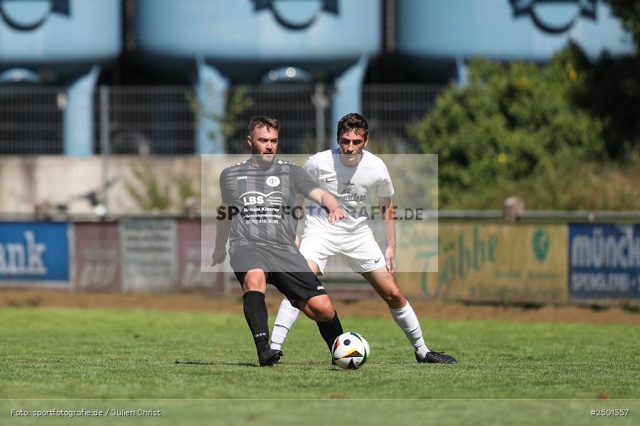 Sportgelände, Gemünden, 17.08.2025, sport, action, BFV, Fussball, 5. Spieltag, Kreisliga Würzburg Gr. 2, TUS, FCGS, TuS Frammersbach II, FV Gemünden/Seifriedsburg - Bild-ID: 2501357 Sportgelände, Gemünden, 17.08.2025, sport, action, BFV, Fussball, 5. Spieltag, Kreisliga Würzburg Gr. 2, TUS, FCGS, TuS Frammersbach II, FV Gemünden/Seifriedsburg - Bild-ID: 2501357