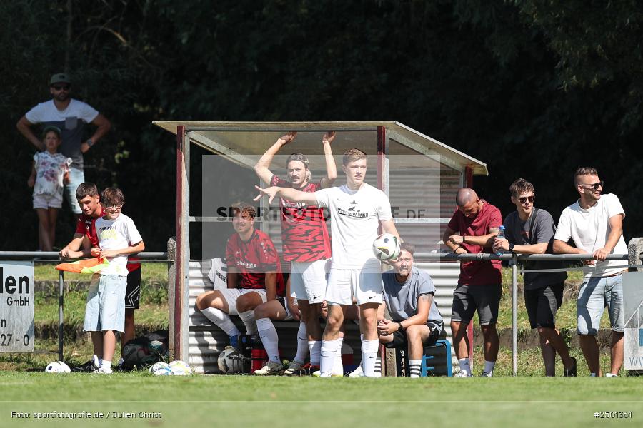 Sportgelände, Gemünden, 17.08.2025, sport, action, BFV, Fussball, 5. Spieltag, Kreisliga Würzburg Gr. 2, TUS, FCGS, TuS Frammersbach II, FV Gemünden/Seifriedsburg - Bild-ID: 2501361 Sportgelände, Gemünden, 17.08.2025, sport, action, BFV, Fussball, 5. Spieltag, Kreisliga Würzburg Gr. 2, TUS, FCGS, TuS Frammersbach II, FV Gemünden/Seifriedsburg - Bild-ID: 2501361