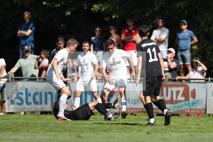 Sportgelände, Gemünden, 17.08.2025, sport, action, BFV, Fussball, 5. Spieltag, Kreisliga Würzburg Gr. 2, TUS, FCGS, TuS Frammersbach II, FV Gemünden/Seifriedsburg - Bild-ID: 2501364 Sportgelände, Gemünden, 17.08.2025, sport, action, BFV, Fussball, 5. Spieltag, Kreisliga Würzburg Gr. 2, TUS, FCGS, TuS Frammersbach II, FV Gemünden/Seifriedsburg - Bild-ID: 2501364