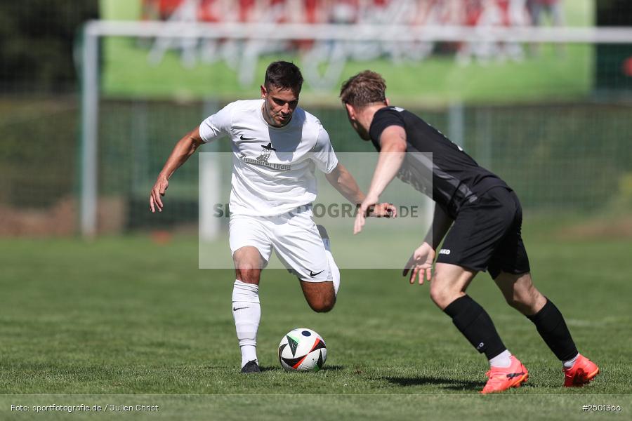 Sportgelände, Gemünden, 17.08.2025, sport, action, BFV, Fussball, 5. Spieltag, Kreisliga Würzburg Gr. 2, TUS, FCGS, TuS Frammersbach II, FV Gemünden/Seifriedsburg - Bild-ID: 2501366 Sportgelände, Gemünden, 17.08.2025, sport, action, BFV, Fussball, 5. Spieltag, Kreisliga Würzburg Gr. 2, TUS, FCGS, TuS Frammersbach II, FV Gemünden/Seifriedsburg - Bild-ID: 2501366