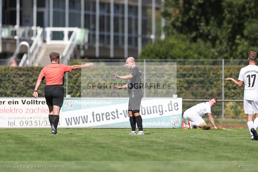 Sportgelände, Gemünden, 17.08.2025, sport, action, BFV, Fussball, 5. Spieltag, Kreisliga Würzburg Gr. 2, TUS, FCGS, TuS Frammersbach II, FV Gemünden/Seifriedsburg - Bild-ID: 2501371 Sportgelände, Gemünden, 17.08.2025, sport, action, BFV, Fussball, 5. Spieltag, Kreisliga Würzburg Gr. 2, TUS, FCGS, TuS Frammersbach II, FV Gemünden/Seifriedsburg - Bild-ID: 2501371