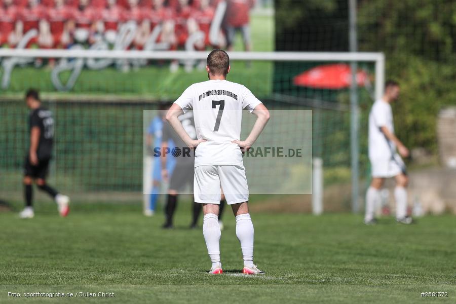 Sportgelände, Gemünden, 17.08.2025, sport, action, BFV, Fussball, 5. Spieltag, Kreisliga Würzburg Gr. 2, TUS, FCGS, TuS Frammersbach II, FV Gemünden/Seifriedsburg - Bild-ID: 2501372 Sportgelände, Gemünden, 17.08.2025, sport, action, BFV, Fussball, 5. Spieltag, Kreisliga Würzburg Gr. 2, TUS, FCGS, TuS Frammersbach II, FV Gemünden/Seifriedsburg - Bild-ID: 2501372