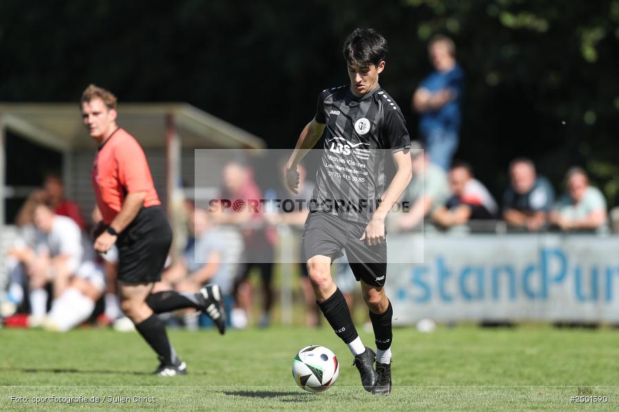 Sportgelände, Gemünden, 17.08.2025, sport, action, BFV, Fussball, 5. Spieltag, Kreisliga Würzburg Gr. 2, TUS, FCGS, TuS Frammersbach II, FV Gemünden/Seifriedsburg - Bild-ID: 2501390 Sportgelände, Gemünden, 17.08.2025, sport, action, BFV, Fussball, 5. Spieltag, Kreisliga Würzburg Gr. 2, TUS, FCGS, TuS Frammersbach II, FV Gemünden/Seifriedsburg - Bild-ID: 2501390