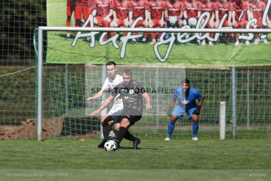 Sportgelände, Gemünden, 17.08.2025, sport, action, BFV, Fussball, 5. Spieltag, Kreisliga Würzburg Gr. 2, TUS, FCGS, TuS Frammersbach II, FV Gemünden/Seifriedsburg - Bild-ID: 2501393 Sportgelände, Gemünden, 17.08.2025, sport, action, BFV, Fussball, 5. Spieltag, Kreisliga Würzburg Gr. 2, TUS, FCGS, TuS Frammersbach II, FV Gemünden/Seifriedsburg - Bild-ID: 2501393