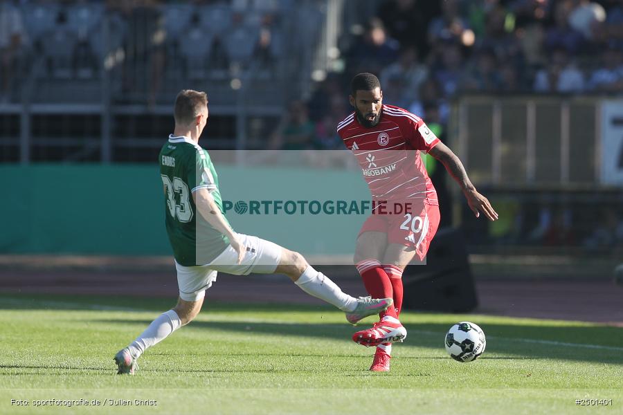 Sachs-Stadion, Schweinfurt, 18.08.2025, sport, action, DFB, Fussball, 1. Runde, DFB-Pokal, F95, FCS, Fortuna Düsseldorf, 1. FC Schweinfurt 1905 - Bild-ID: 2501401 Sachs-Stadion, Schweinfurt, 18.08.2025, sport, action, DFB, Fussball, 1. Runde, DFB-Pokal, F95, FCS, Fortuna Düsseldorf, 1. FC Schweinfurt 1905 - Bild-ID: 2501401