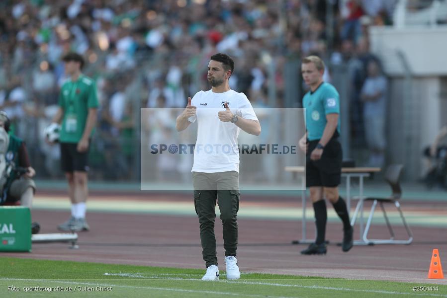 Sachs-Stadion, Schweinfurt, 18.08.2025, sport, action, DFB, Fussball, 1. Runde, DFB-Pokal, F95, FCS, Fortuna Düsseldorf, 1. FC Schweinfurt 1905 - Bild-ID: 2501414 Sachs-Stadion, Schweinfurt, 18.08.2025, sport, action, DFB, Fussball, 1. Runde, DFB-Pokal, F95, FCS, Fortuna Düsseldorf, 1. FC Schweinfurt 1905 - Bild-ID: 2501414