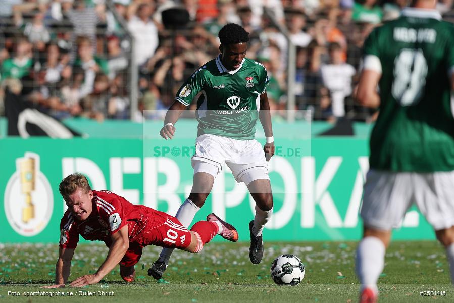 Sachs-Stadion, Schweinfurt, 18.08.2025, sport, action, DFB, Fussball, 1. Runde, DFB-Pokal, F95, FCS, Fortuna Düsseldorf, 1. FC Schweinfurt 1905 - Bild-ID: 2501415 Sachs-Stadion, Schweinfurt, 18.08.2025, sport, action, DFB, Fussball, 1. Runde, DFB-Pokal, F95, FCS, Fortuna Düsseldorf, 1. FC Schweinfurt 1905 - Bild-ID: 2501415