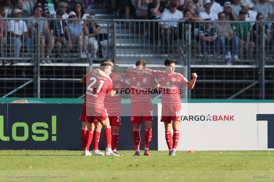 Sachs-Stadion, Schweinfurt, 18.08.2025, sport, action, DFB, Fussball, 1. Runde, DFB-Pokal, F95, FCS, Fortuna Düsseldorf, 1. FC Schweinfurt 1905 - Bild-ID: 2501430 Sachs-Stadion, Schweinfurt, 18.08.2025, sport, action, DFB, Fussball, 1. Runde, DFB-Pokal, F95, FCS, Fortuna Düsseldorf, 1. FC Schweinfurt 1905 - Bild-ID: 2501430