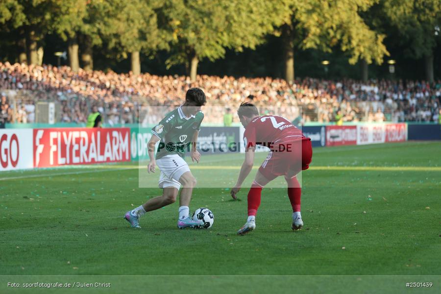 Sachs-Stadion, Schweinfurt, 18.08.2025, sport, action, DFB, Fussball, 1. Runde, DFB-Pokal, F95, FCS, Fortuna Düsseldorf, 1. FC Schweinfurt 1905 - Bild-ID: 2501439 Sachs-Stadion, Schweinfurt, 18.08.2025, sport, action, DFB, Fussball, 1. Runde, DFB-Pokal, F95, FCS, Fortuna Düsseldorf, 1. FC Schweinfurt 1905 - Bild-ID: 2501439