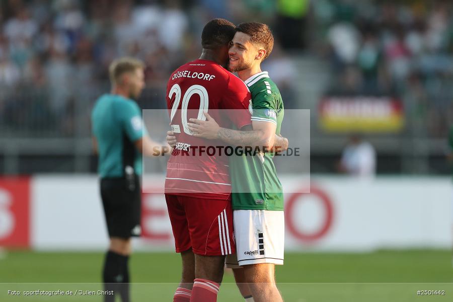 Sachs-Stadion, Schweinfurt, 18.08.2025, sport, action, DFB, Fussball, 1. Runde, DFB-Pokal, F95, FCS, Fortuna Düsseldorf, 1. FC Schweinfurt 1905 - Bild-ID: 2501442 Sachs-Stadion, Schweinfurt, 18.08.2025, sport, action, DFB, Fussball, 1. Runde, DFB-Pokal, F95, FCS, Fortuna Düsseldorf, 1. FC Schweinfurt 1905 - Bild-ID: 2501442