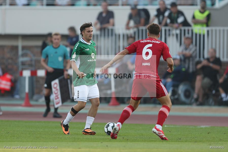 Sachs-Stadion, Schweinfurt, 18.08.2025, sport, action, DFB, Fussball, 1. Runde, DFB-Pokal, F95, FCS, Fortuna Düsseldorf, 1. FC Schweinfurt 1905 - Bild-ID: 2501450 Sachs-Stadion, Schweinfurt, 18.08.2025, sport, action, DFB, Fussball, 1. Runde, DFB-Pokal, F95, FCS, Fortuna Düsseldorf, 1. FC Schweinfurt 1905 - Bild-ID: 2501450