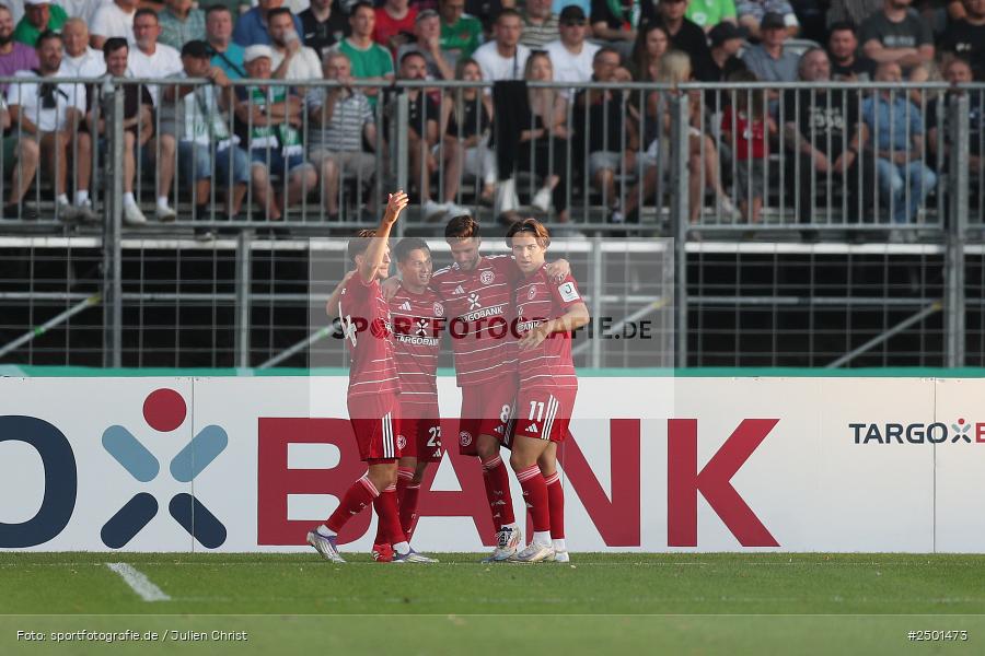 Sachs-Stadion, Schweinfurt, 18.08.2025, sport, action, DFB, Fussball, 1. Runde, DFB-Pokal, F95, FCS, Fortuna Düsseldorf, 1. FC Schweinfurt 1905 - Bild-ID: 2501473 Sachs-Stadion, Schweinfurt, 18.08.2025, sport, action, DFB, Fussball, 1. Runde, DFB-Pokal, F95, FCS, Fortuna Düsseldorf, 1. FC Schweinfurt 1905 - Bild-ID: 2501473