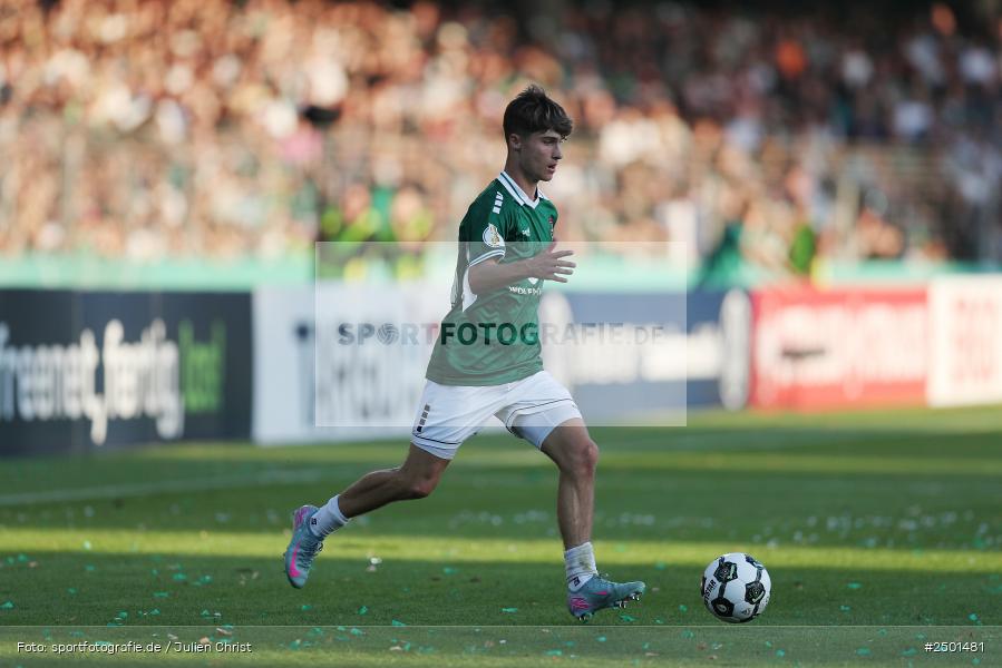Sachs-Stadion, Schweinfurt, 18.08.2025, sport, action, DFB, Fussball, 1. Runde, DFB-Pokal, F95, FCS, Fortuna Düsseldorf, 1. FC Schweinfurt 1905 - Bild-ID: 2501481 Sachs-Stadion, Schweinfurt, 18.08.2025, sport, action, DFB, Fussball, 1. Runde, DFB-Pokal, F95, FCS, Fortuna Düsseldorf, 1. FC Schweinfurt 1905 - Bild-ID: 2501481