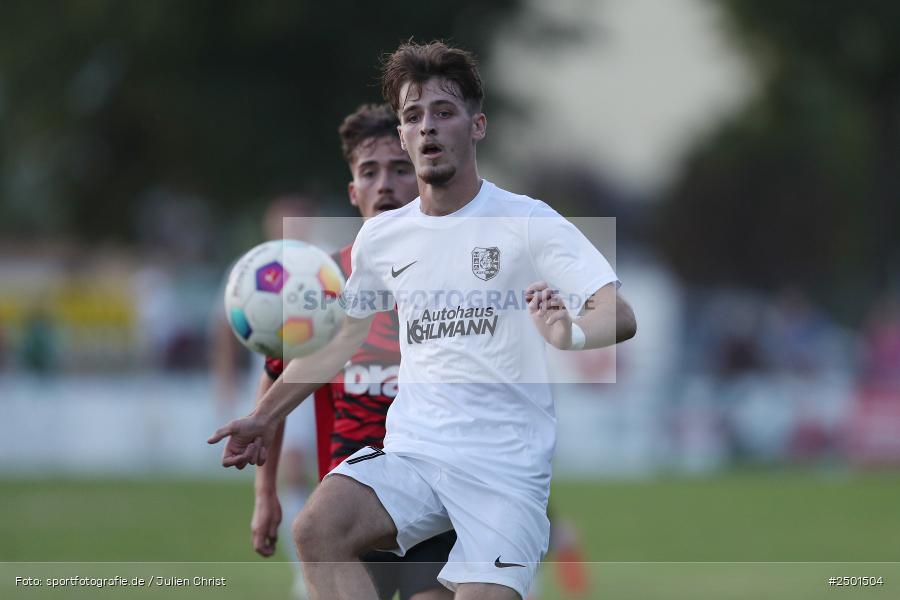 Fundamentum Sportpark, Karlburg, 19.08.2025, sport, action, BFV, Fussball, 7. Spieltag, Landesliga Nordwest, TUS, TSV, TuS Frammersbach, TSV Karlburg - Bild-ID: 2501504 Fundamentum Sportpark, Karlburg, 19.08.2025, sport, action, BFV, Fussball, 7. Spieltag, Landesliga Nordwest, TUS, TSV, TuS Frammersbach, TSV Karlburg - Bild-ID: 2501504