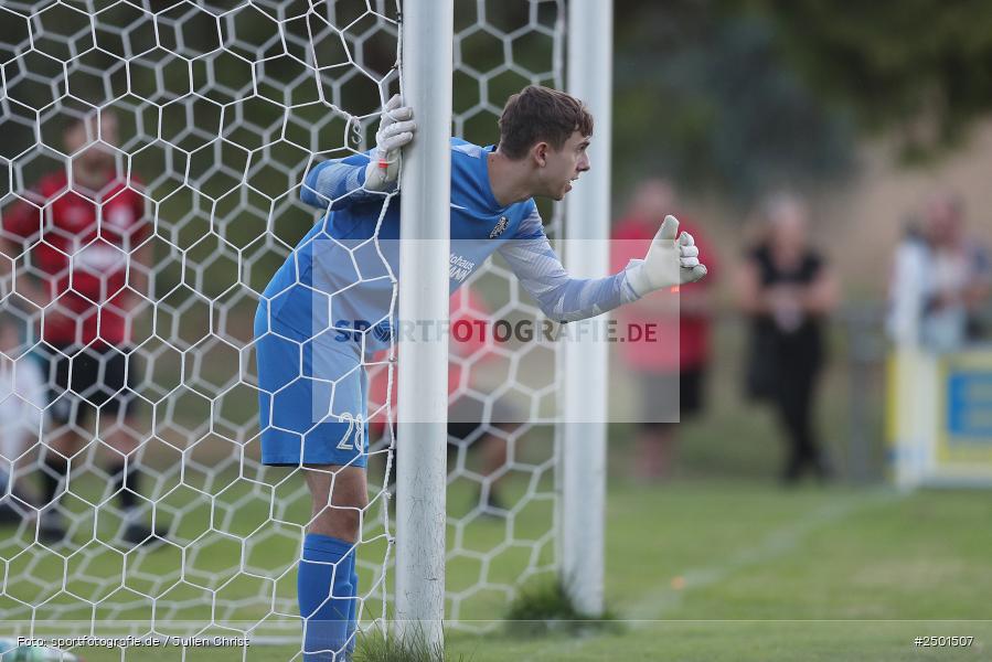 Fundamentum Sportpark, Karlburg, 19.08.2025, sport, action, BFV, Fussball, 7. Spieltag, Landesliga Nordwest, TUS, TSV, TuS Frammersbach, TSV Karlburg - Bild-ID: 2501507 Fundamentum Sportpark, Karlburg, 19.08.2025, sport, action, BFV, Fussball, 7. Spieltag, Landesliga Nordwest, TUS, TSV, TuS Frammersbach, TSV Karlburg - Bild-ID: 2501507