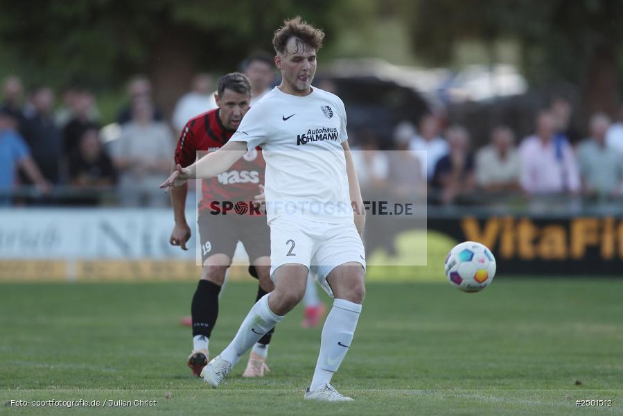 Fundamentum Sportpark, Karlburg, 19.08.2025, sport, action, BFV, Fussball, 7. Spieltag, Landesliga Nordwest, TUS, TSV, TuS Frammersbach, TSV Karlburg - Bild-ID: 2501512 Fundamentum Sportpark, Karlburg, 19.08.2025, sport, action, BFV, Fussball, 7. Spieltag, Landesliga Nordwest, TUS, TSV, TuS Frammersbach, TSV Karlburg - Bild-ID: 2501512