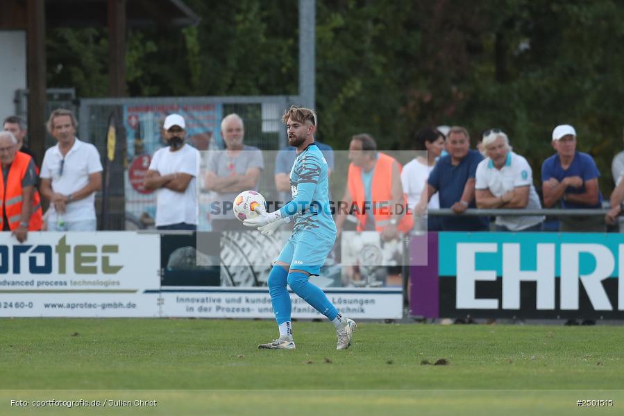 Fundamentum Sportpark, Karlburg, 19.08.2025, sport, action, BFV, Fussball, 7. Spieltag, Landesliga Nordwest, TUS, TSV, TuS Frammersbach, TSV Karlburg - Bild-ID: 2501515 Fundamentum Sportpark, Karlburg, 19.08.2025, sport, action, BFV, Fussball, 7. Spieltag, Landesliga Nordwest, TUS, TSV, TuS Frammersbach, TSV Karlburg - Bild-ID: 2501515